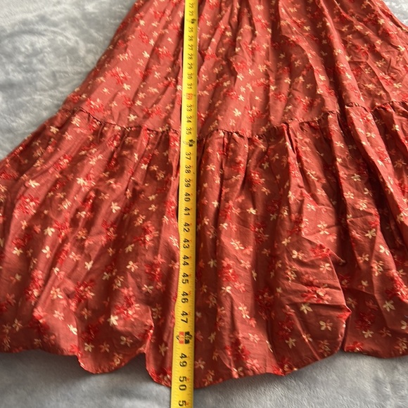 NWT Outerknown Canyon Dress Coral Superbloom Size Small - Picture 10 of 13